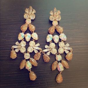 Chandelier earrings!